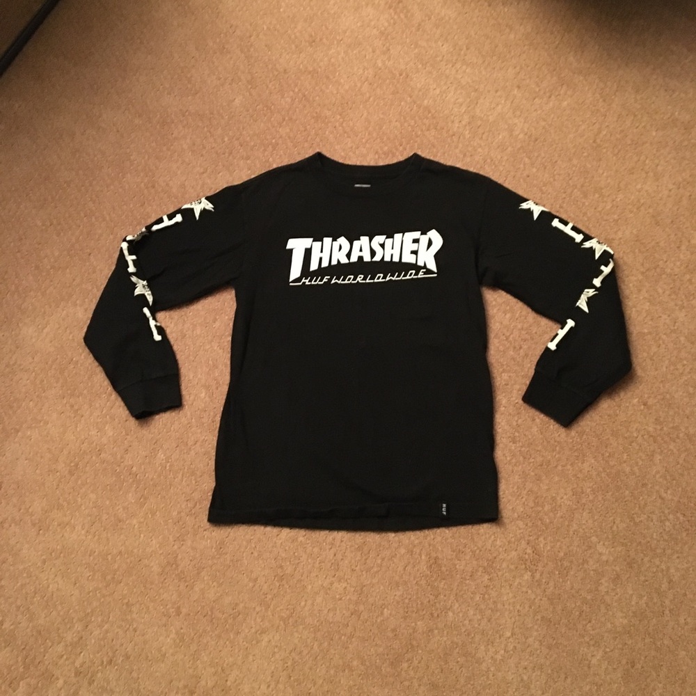 Thrasher x Huf Shirt